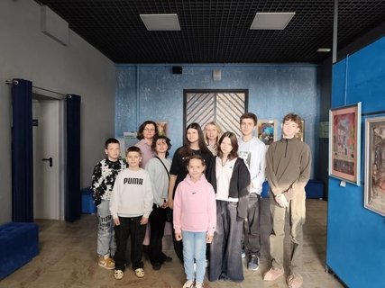 Проект «Контрамарка»: Екатерина Александрина провела мастер-класс по актёрскому мастерству для театральной студии школы №15